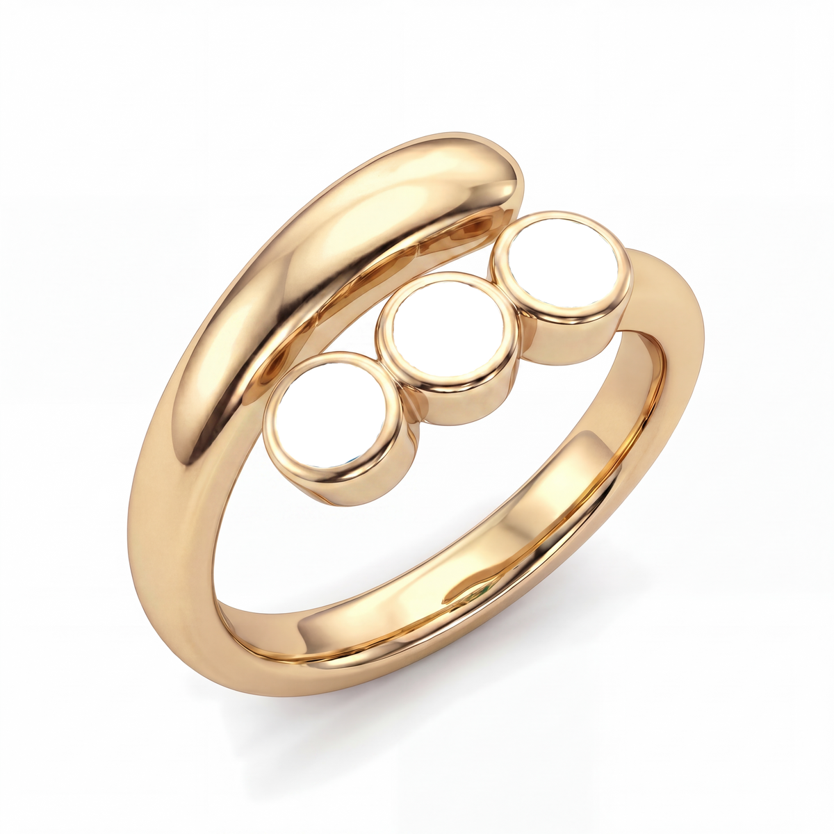 Adjustable BirthStone Ring "Lyra"