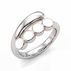 Adjustable BirthStone Ring "Lyra"