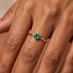 Adjustable BirthStone Ring "Vela"