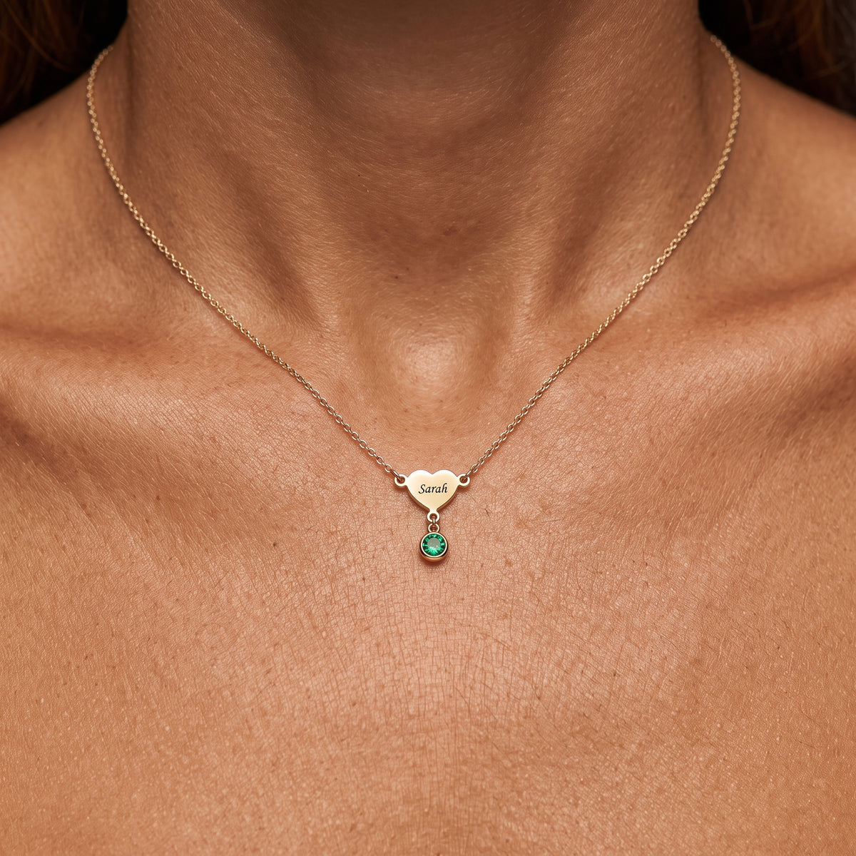 BirthStone Necklace "Wren"